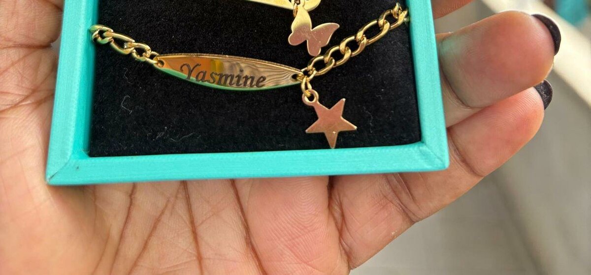 Collier personnalisé papillon