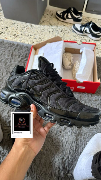 Baskets Air Max noires homme