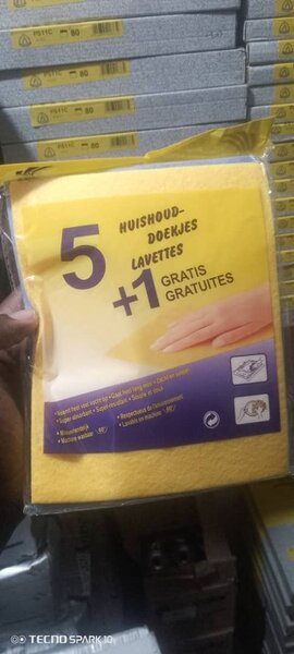 Lavettes de ménage 5+1 gratuites