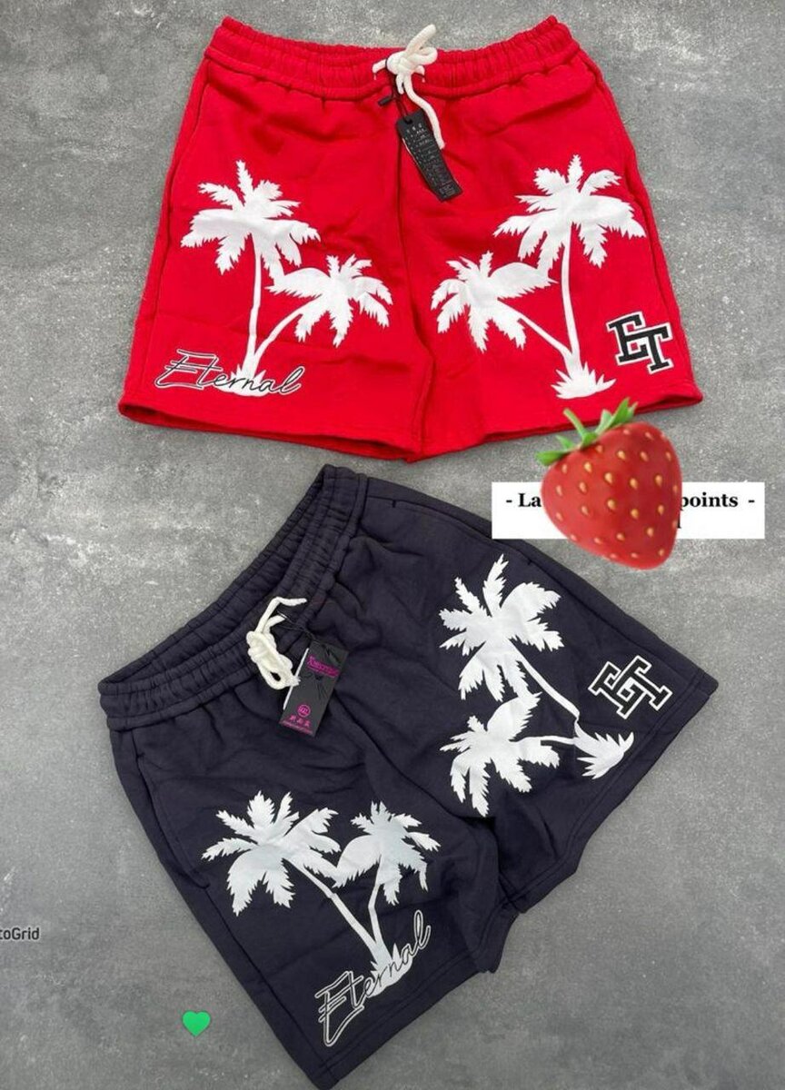 Shorts de bain palmiers Unisex