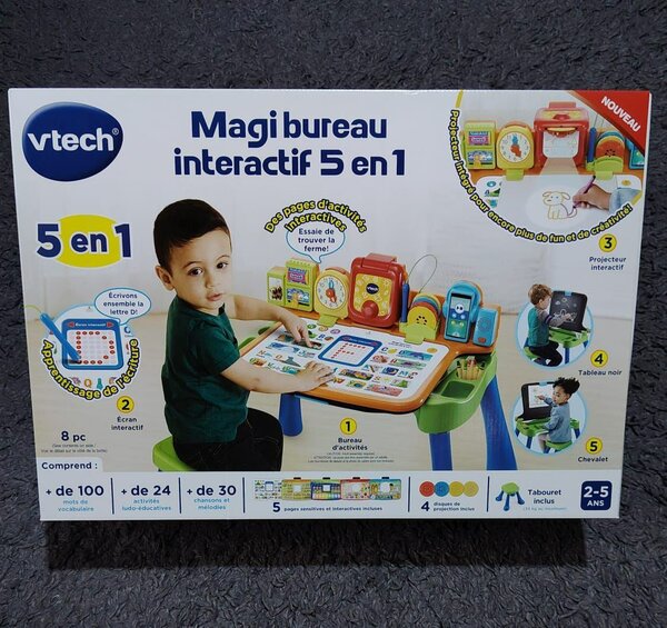 Bureau Interactif 5 en 1 VTech