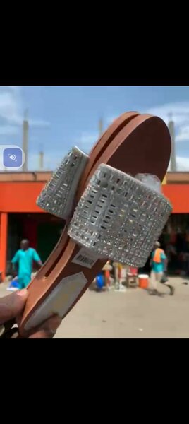 Sandales femme strass