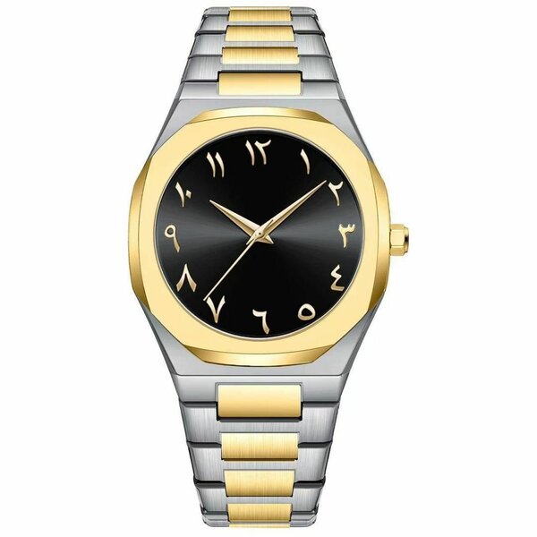 Montre élégante en acier inoxydable