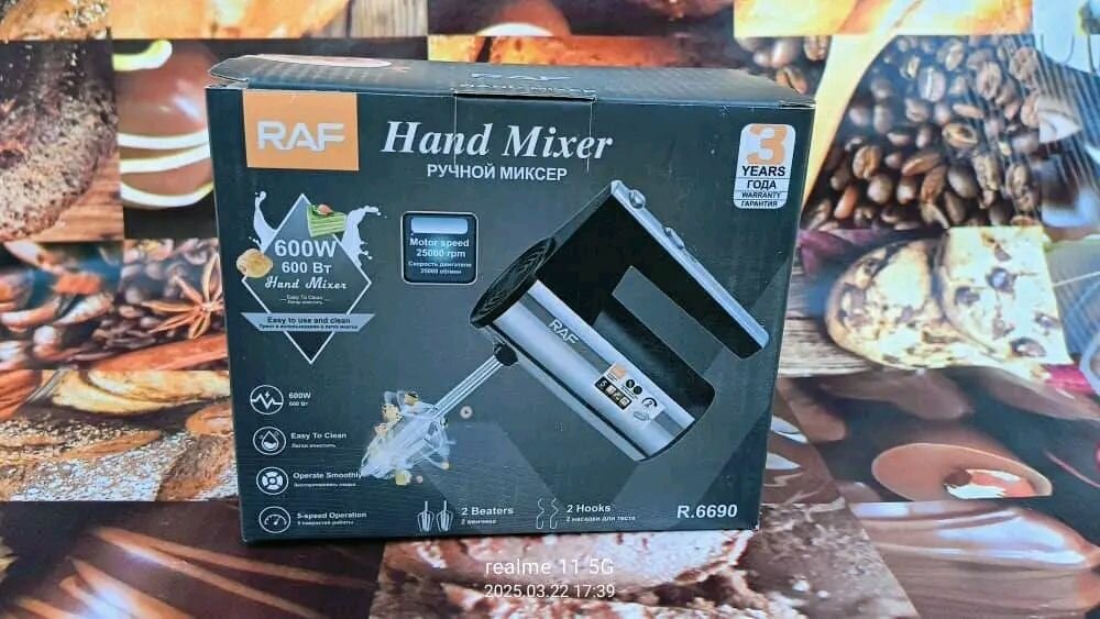 RAF Mixeur à Main 600W