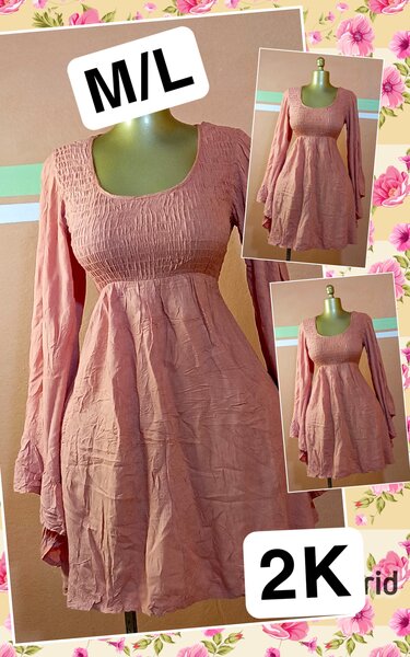 Robe Bohème Chic M/L