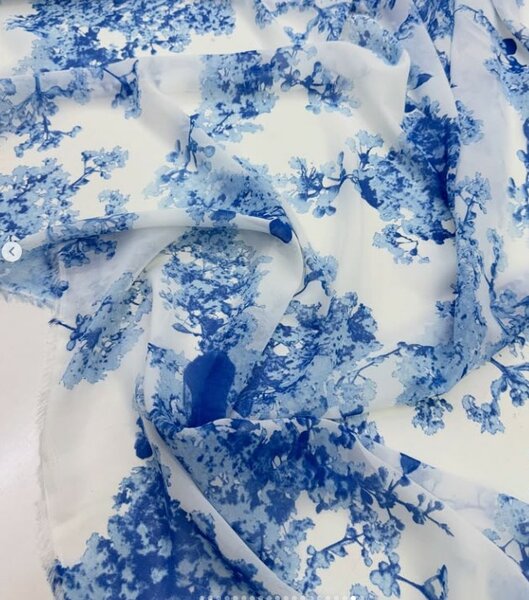 Красивейший креп шифон с принтом