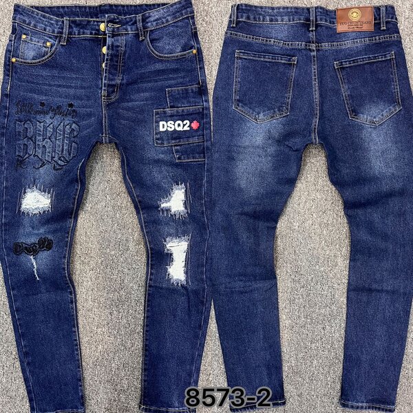 Jeans déchirés homme