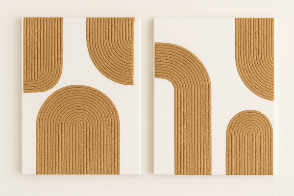 Tableaux en relief motif rétro