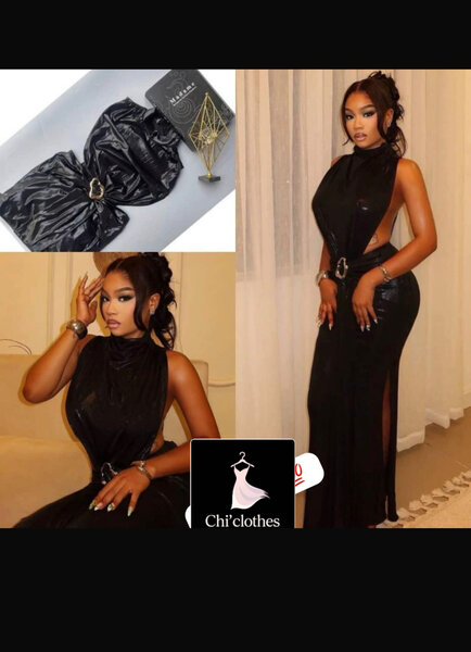 Robe en soirée rouge glamour