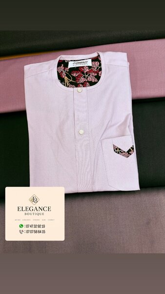 Tenue africaine rose