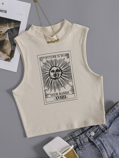 Débardeur Femme Graphique