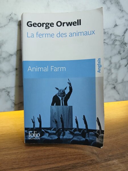 Livre Animal Farm Bilingue