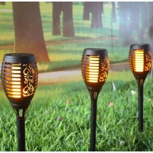 Torches solaires LED extérieures