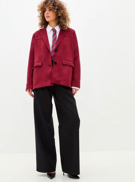 Пиджаки из эко-замши собственного производства