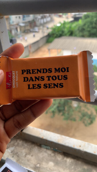 Tablette de chocolat noir Miama