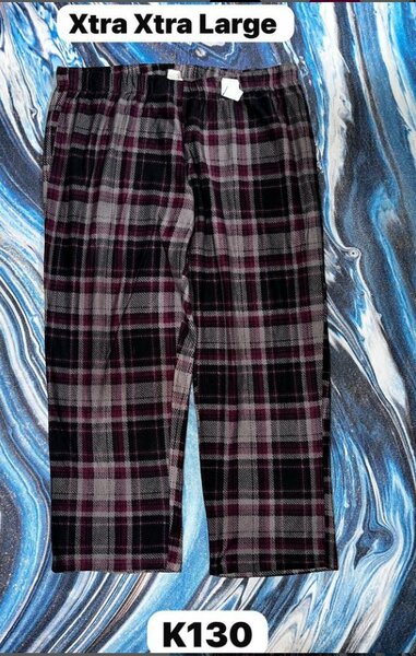 Women's cozy checkered pajama pants