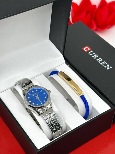 MONTRE CURREN&BRACELET  FEMME