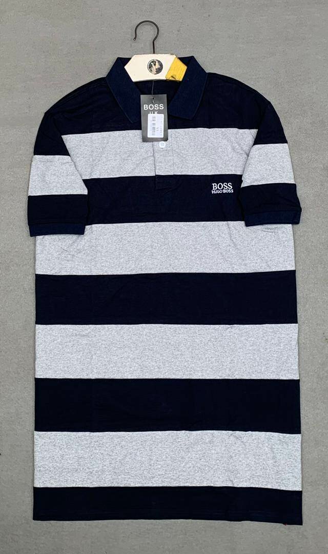 Polo homme rayé élégante