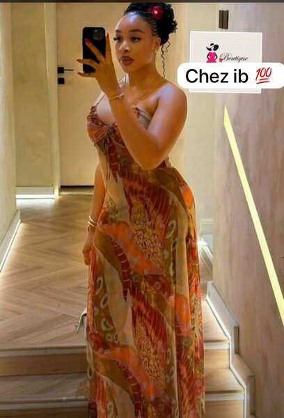 Robe longue élégante bohème