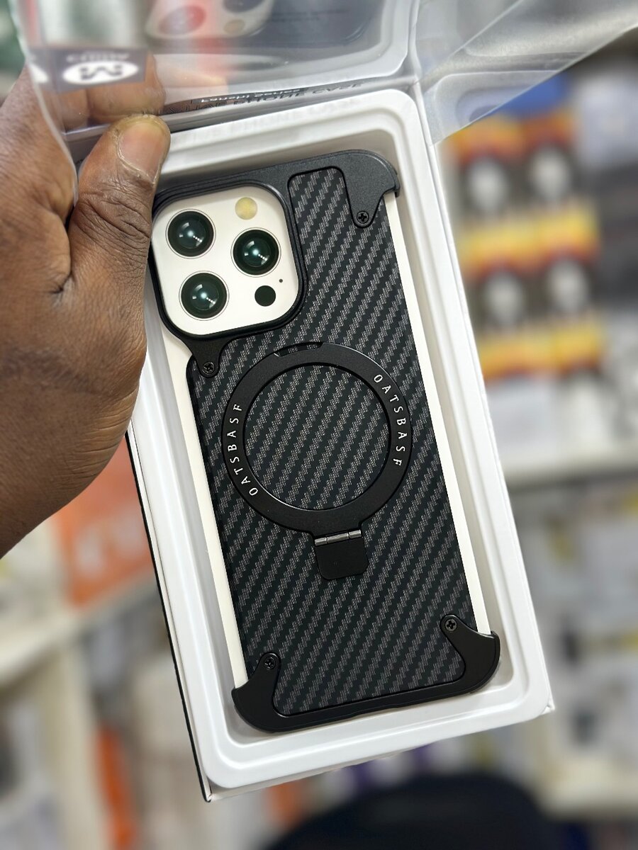 Coque pour iPhone fibre carbone