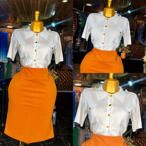 Robe élégante rouge fluide