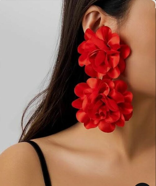 Boucles d'oreilles fleurs élégantes