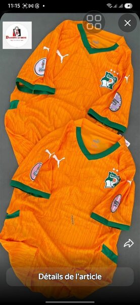 Maillot de Foot Équipe Nationale