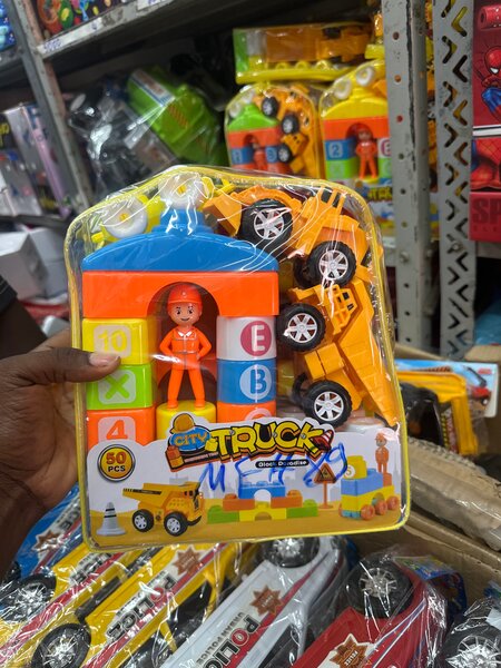 Jeu de construction camion