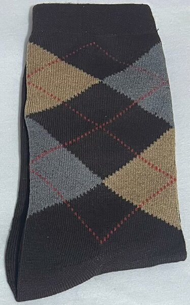 Chaussettes à carreaux classiques