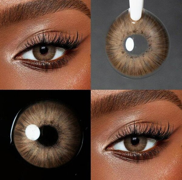 Lentilles de Contact Marron