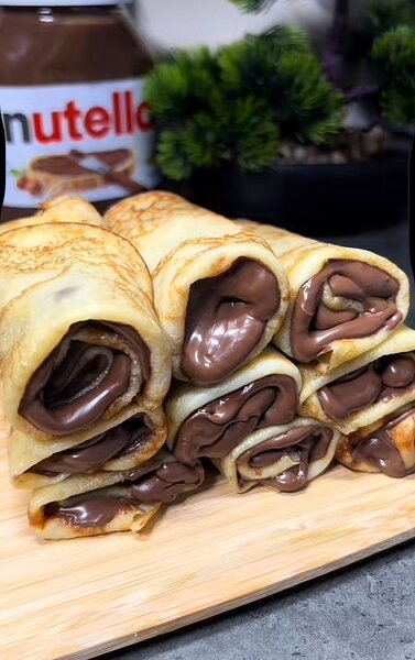 Crêpes Nutella Délicieuses