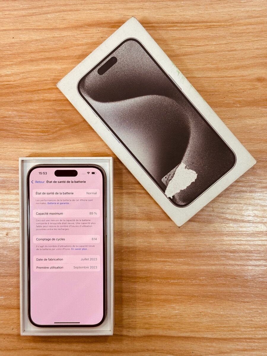 15 Pro 256Go Quasiment Neuf