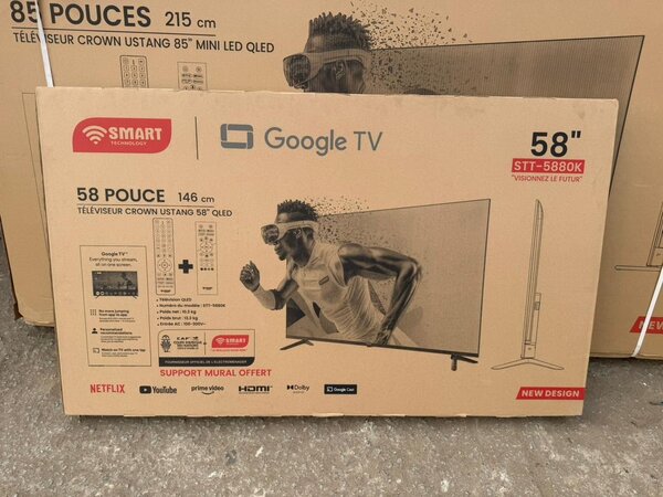 Smart TV QLED 58" 4K UHD