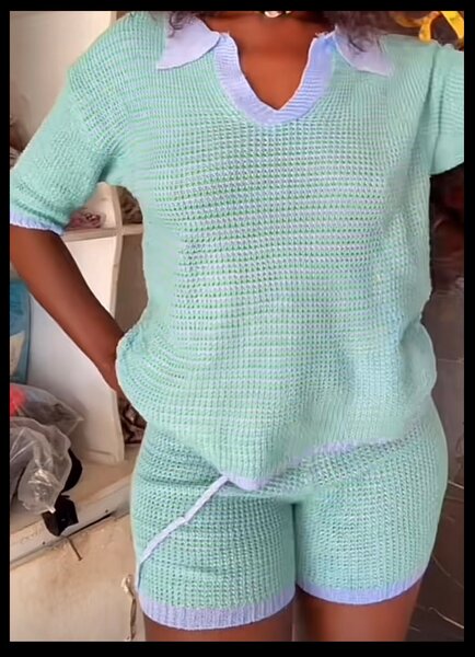 Ensemble en Tricot d'Été