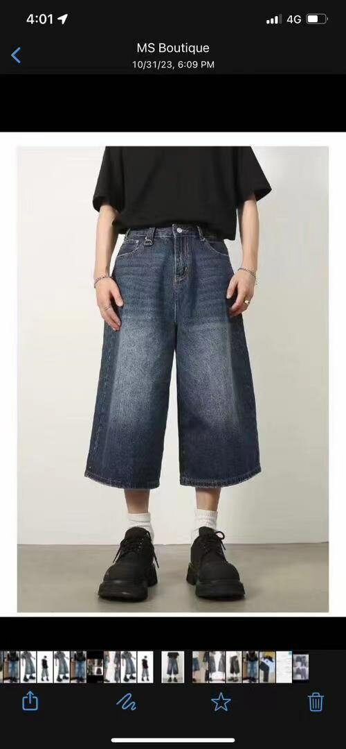Baggy shorts jeans