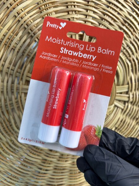 Baume à Lèvres Hydratant Fraise