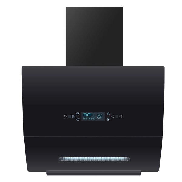 Range hood with hand sensor