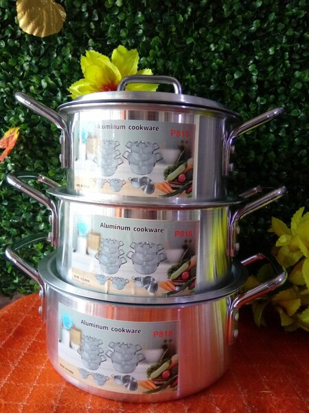 Batterie Cuisine Aluminium 3 Pièces