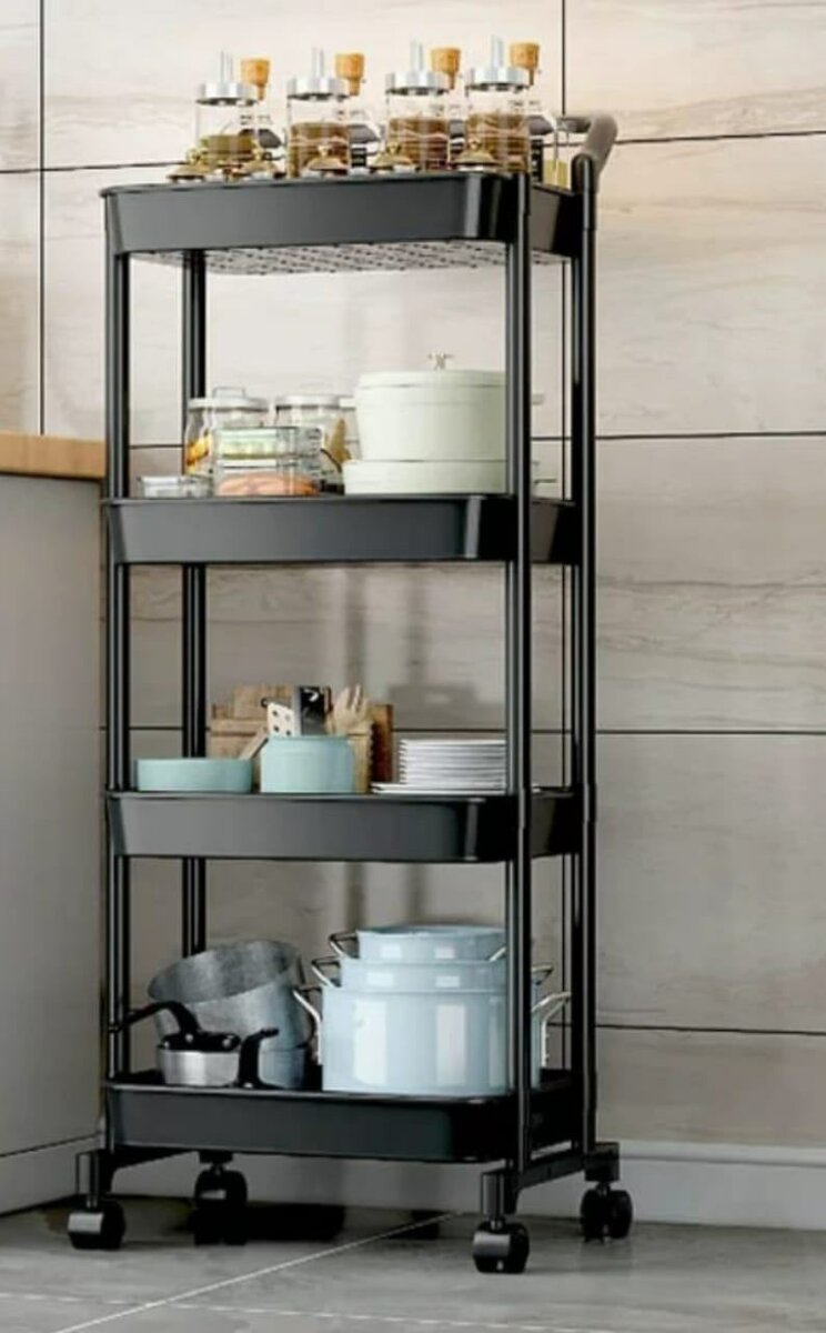 Chariot de Rangement à Roulettes