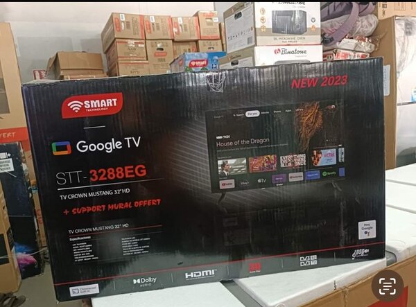 TV 32 pouces Android neuf Google TV avec commande vocal p