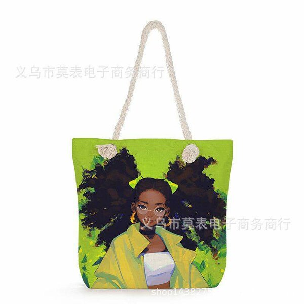 Green Art Maxi Tote Bags