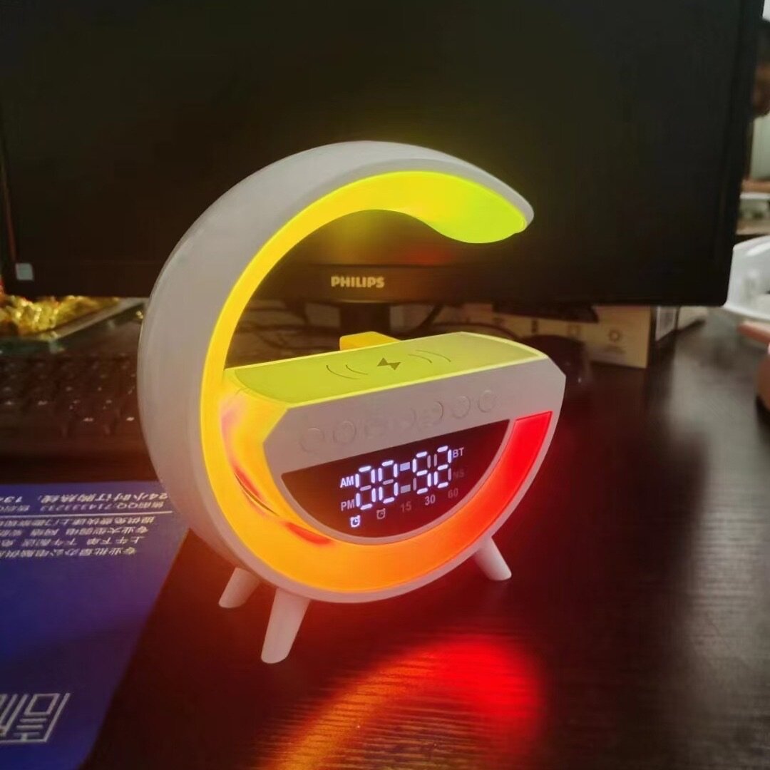 LED Wireless Charging phone Speaker