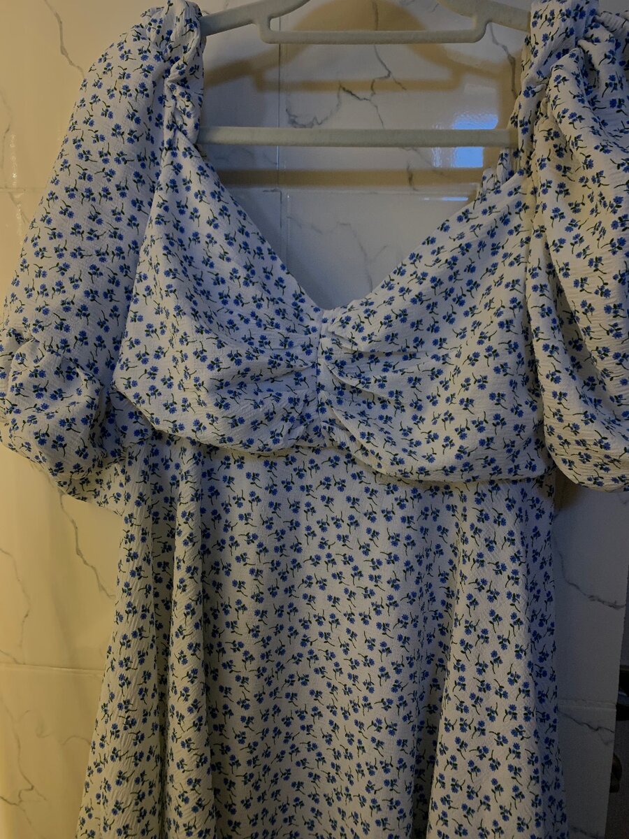 Кароткое летняя платье