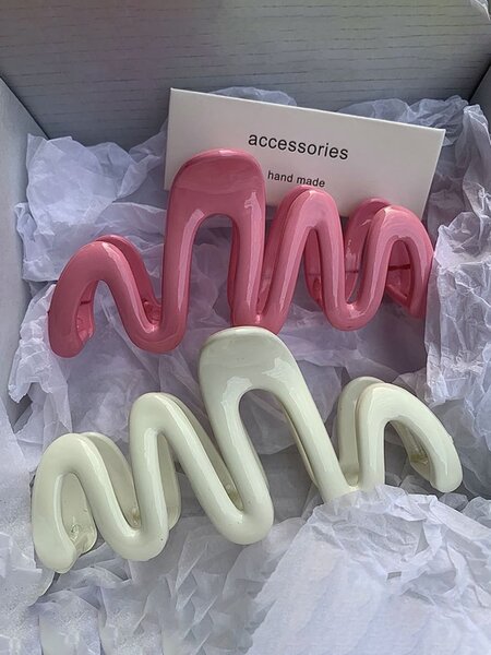 Pinces à cheveux ondulées