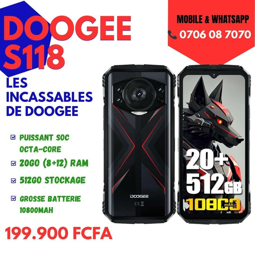 DOOGEE S118 Smartphone Incassable