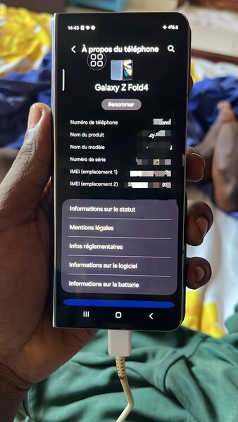 Galaxy Z fold 4 256go