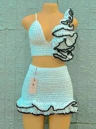 Ensemble Crochet Éclatant Été