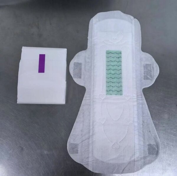 Serviette hygiénique anion