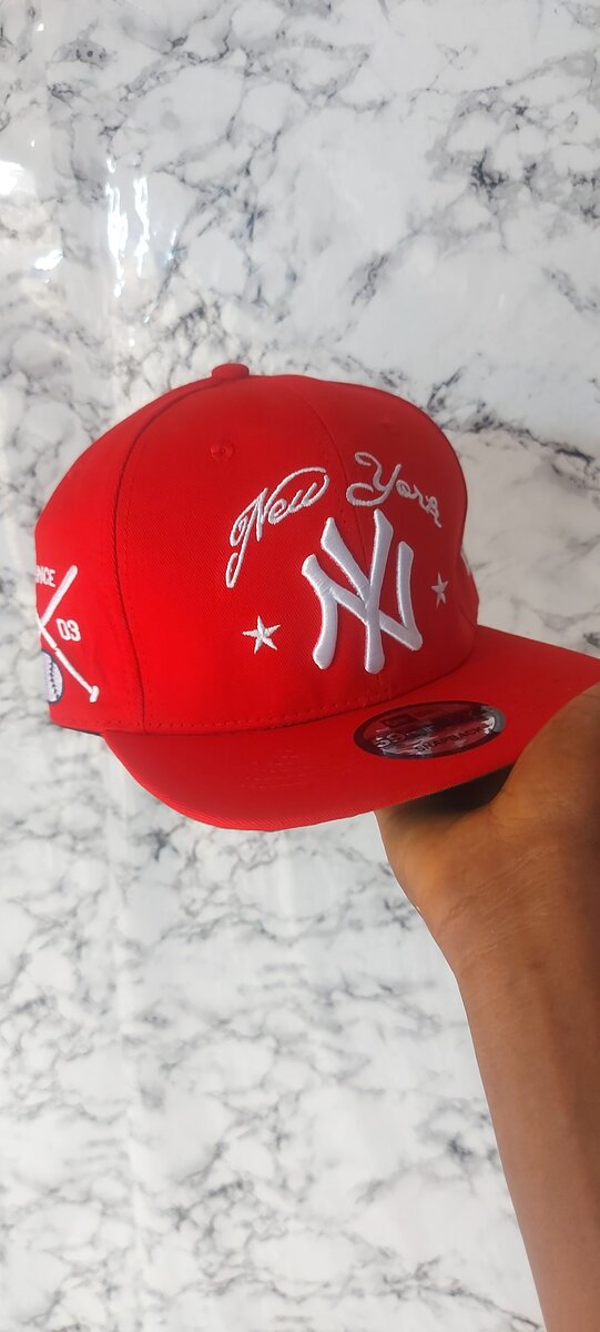 Casquette rouge Yankees