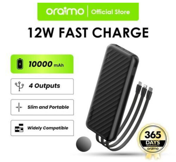 Oraimo Power Bank 10000mAh